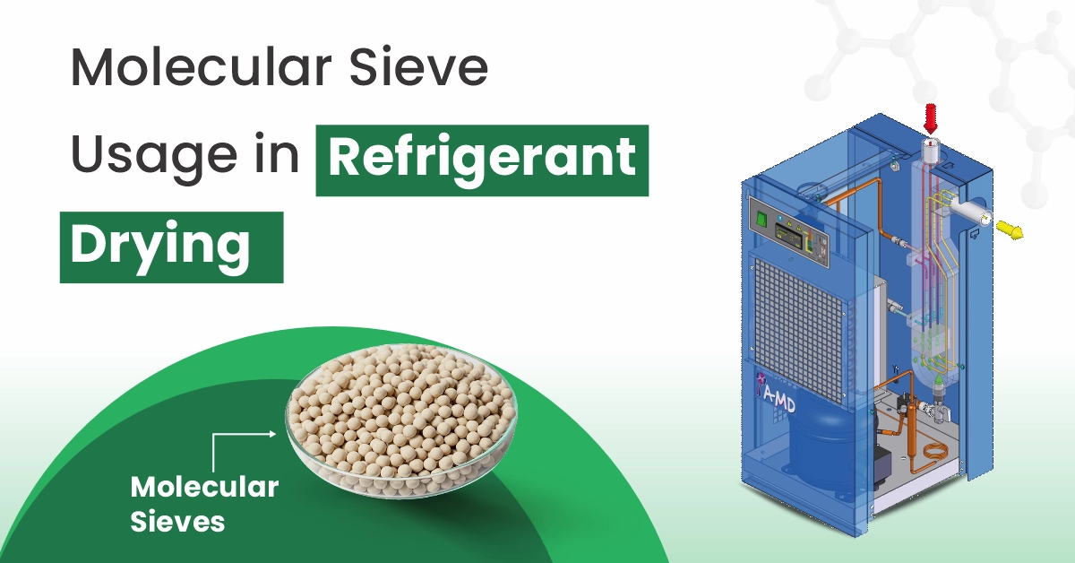 Molecular Sieve Usage in Refrigerant Drying