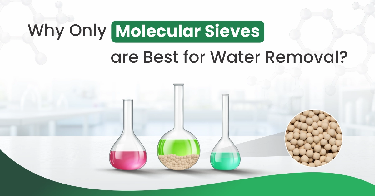 Why Only Molecular Sieves are Best for Water Removal?